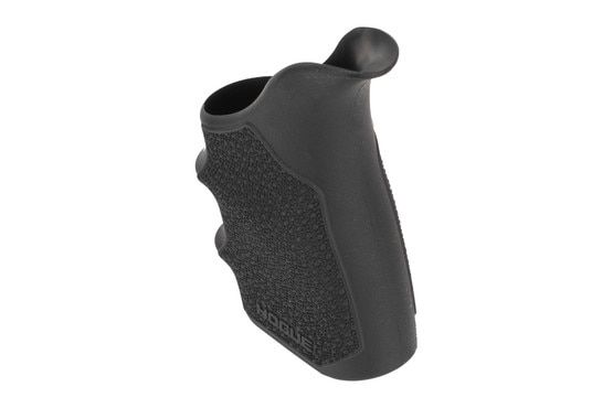 Hogue Glock 43X grip sleeve with beavertail comes in black